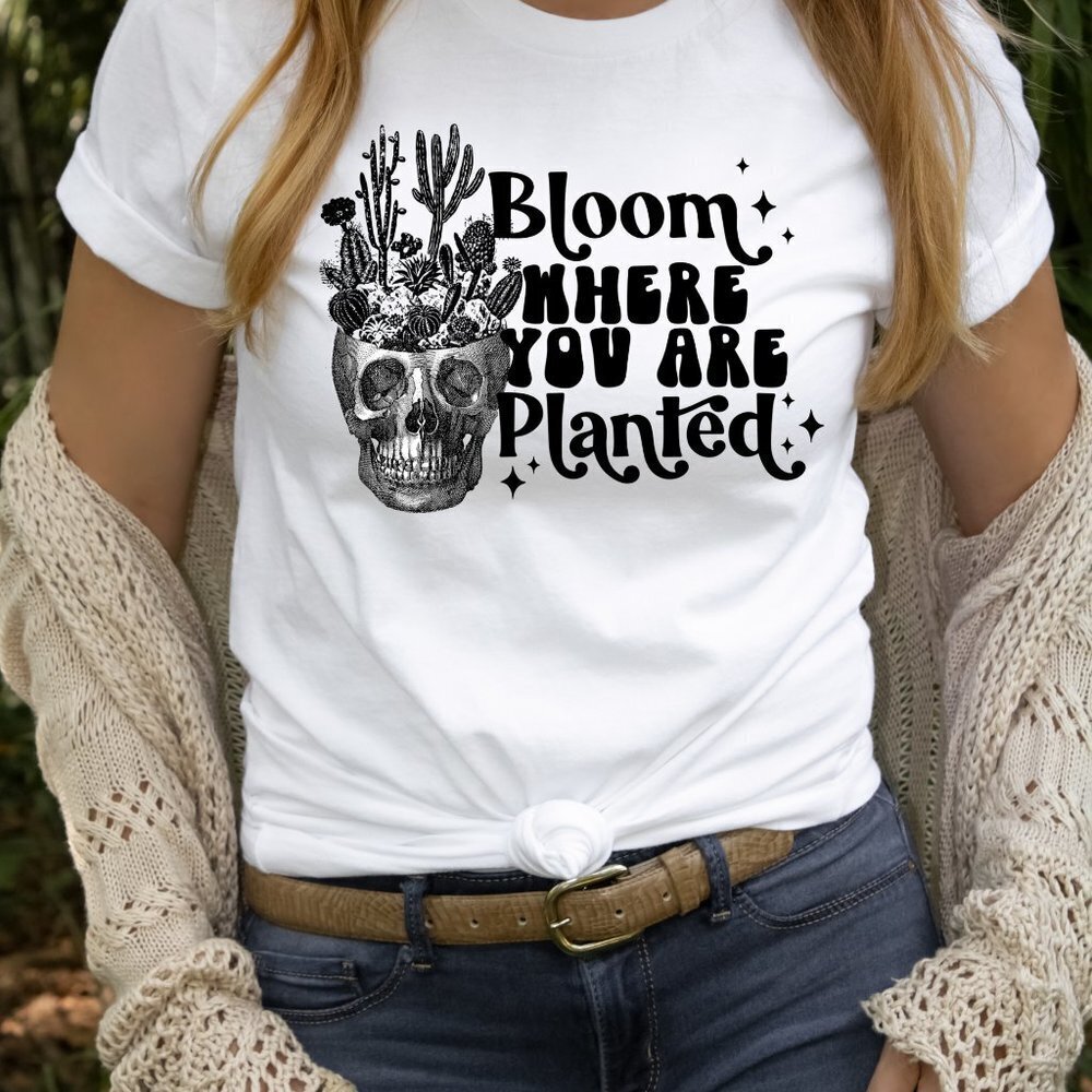Bloom Where You Are Planted Graphic Tee